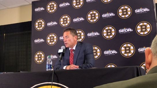 Video: Bruce Cassidy on B's win over Oilers taken at TD Garden (Bruins)