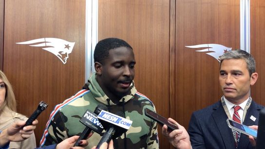 Video: Sony Michel says Patriots 'left yards out there' against Chiefs taken at Gillette Stadium (Patriots)