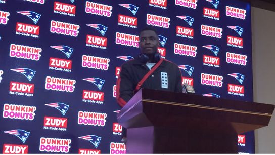 Video: Josh Gordon on Patriots' dramatic win over Chiefs taken at Gillette Stadium (Patriots)