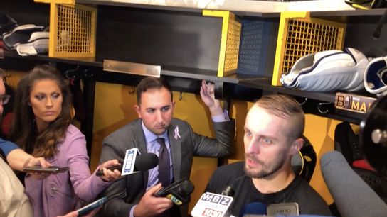 Video: Jaroslav Halak on chance of more playing time - ‘I don’t make those decisions’ taken at TD Garden (Bruins)