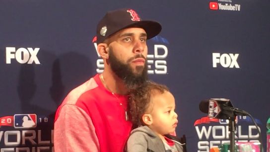 Video: David Price - 'It's the World Series. If you're not into it, you should probably go home' taken at Fenway Park (2018 World Series)