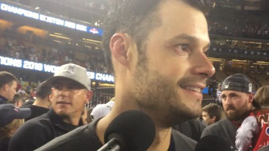 Video: Joe Kelly - 'To watch (Price) do it ... it got me a little emotional' taken at Dodger Stadium (2018 World Series)
