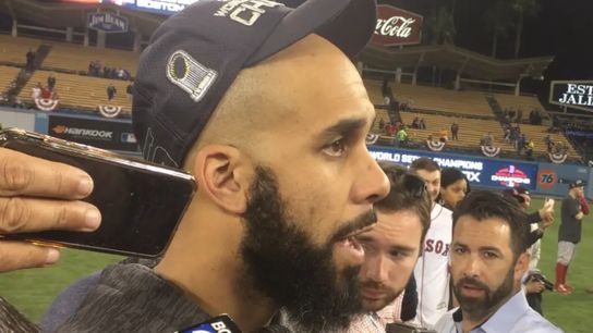 Video: David Price - 'This is the best team I've been on, absolutely' taken at Dodger Stadium (2018 World Series)