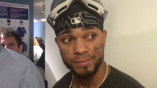 Video: Xander Bogaerts - 'From the day we signed Cora, he's definitely helped change this team' taken at Dodger Stadium (2018 World Series)