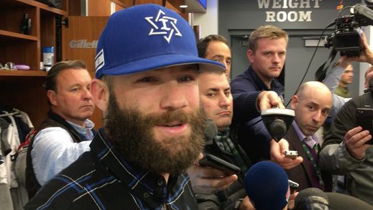 Video: Julian Edelman on the 31-17 win over Green Bay taken at Gillette Stadium (Patriots)