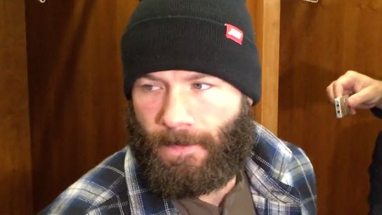 Video: Julian Edelman - 'We couldn't get anything established, we just got outplayed' taken at Nissan Stadium (Patriots)