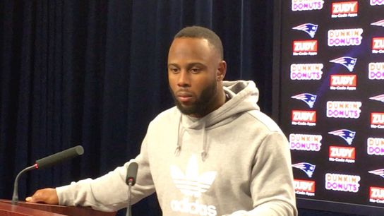 Video: James White on returning after the bye - 'The rest kind of came at a good time' taken at Gillette Stadium (Patriots)