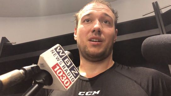 Video: Jan Kovar on trying to land spot on Bruins roster: ‘I think I’m ready’ taken at Warrior Ice Arena (Bruins)