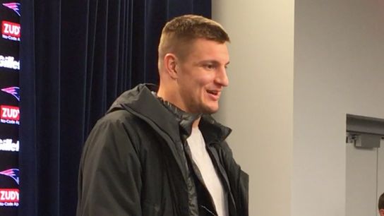Video: Rob Gronkowski on what he expects against the Steelers taken at Gillette Stadium (Patriots)