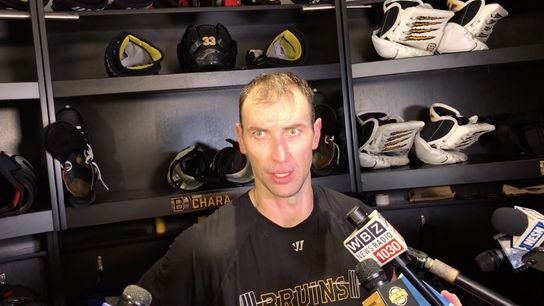 Video: Zdeno Chara on recovering from MCL injury - ‘We take it day by day’ taken at BSJ Headquarters (Bruins)