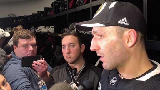 Video: Patrice Bergeron on return from injury - ‘I’m getting closer, for sure’ taken at BSJ Headquarters (Bruins)