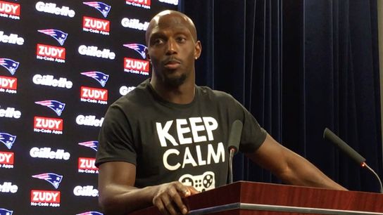Video - Devin McCourty on home-road splits and challenge of facing Sam Darnold taken at Gillette Stadium (Patriots)