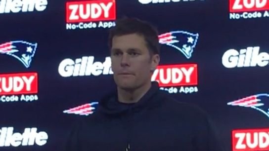 Video: Tom Brady on passing offense - 'A lot of guys made a bunch of great plays' taken at Gillette Stadium (Patriots)