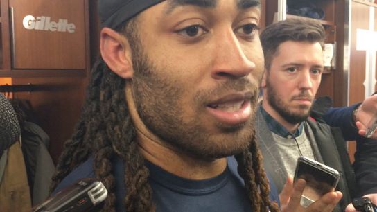 Video - Stephon Gilmore on his interception: 'I had to make up (my error)' taken at Gillette Stadium (2018 AFC Playoffs)