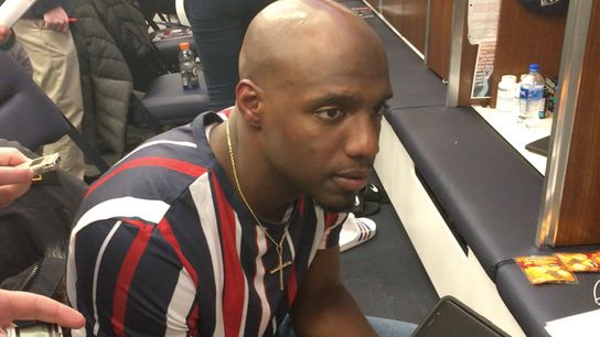 Video - Duron Harmon on the Chiefs: 'An explosive offense, on all levels' taken at Gillette Stadium (2018 AFC Playoffs)