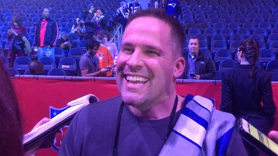 Video: Josh McDaniels on Georgia RBs, Wade Phillips' defenses taken at Georgia World Congress Center (Super Bowl LIII)