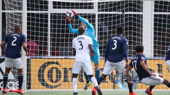 Sweeney: In his first appearance in a year and a half, Cody Cropper gave the Revs exactly what was needed taken at Gillette Stadium (Revolution)