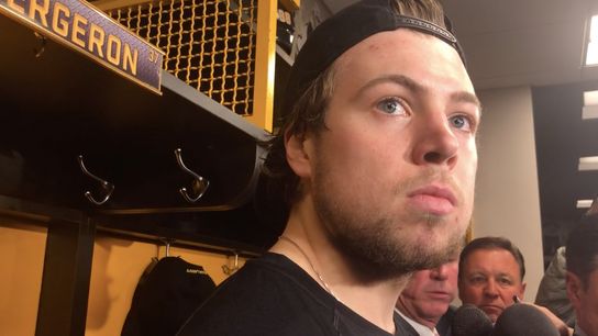 Video: Charlie McAvoy on Hurricanes - ‘We know that they’re going to be better next game' taken at TD Garden (2019 Stanley Cup Playoffs)