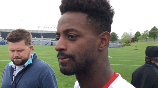 Video: Dontrelle Inman on getting up-to-speed in Patriots' offense taken at Gillette Stadium (Patriots)