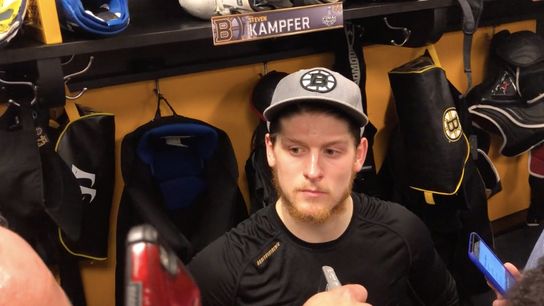 Video: Torey Krug on if he thinks Stanley Cup Final has been called differently since Berube’s comments: ‘Yes’ taken at TD Garden (2019 Stanley Cup Playoffs)