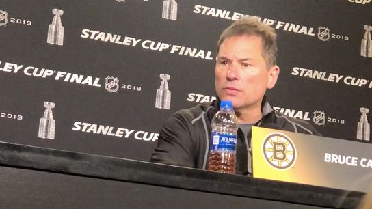 Video: Bruce Cassidy on Game 6 - ‘We’ll be ready to play’ taken at Enterprise Center (2019 Stanley Cup Playoffs)