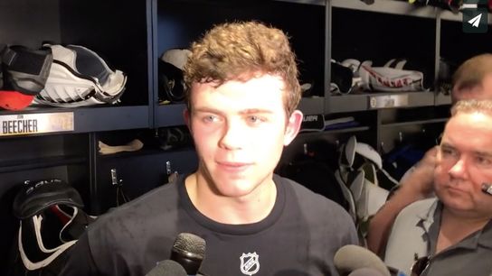 Video: John Beecher - ‘I don’t think I could have gone to a better place’ taken at Warrior Ice Arena (Bruins)