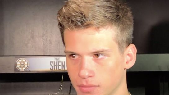 Video: Jack Studnicka on fighting for roster spot this September - ‘That’s my goal going into this year’ taken at Warrior Ice Arena (Bruins)