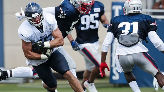 Patriots Camp Report 08.14.19: Defense struts its stuff but receiver ranks thinned taken at St. Thomas Sports Park (Patriots)