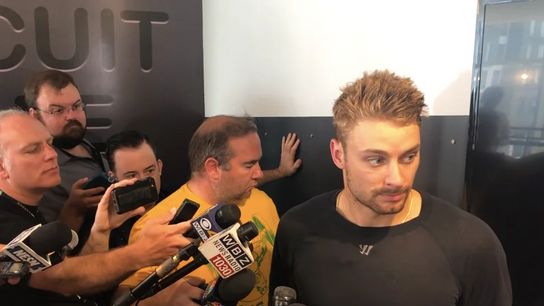 Video: Sean Kuraly on Game 7 loss: ‘It makes you pretty hungry to want to get back’ taken at Warrior Ice Arena (Bruins)
