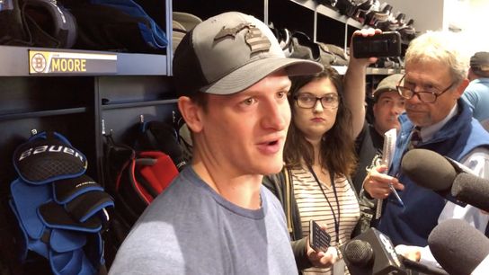 Video: Torey Krug on contract status - ‘I’d love to get some clarity on my future’ taken at Warrior Ice Arena (Bruins)