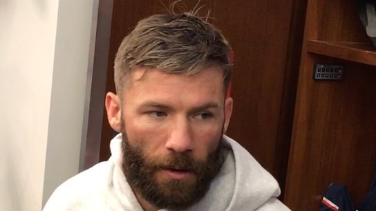 Video: Julian Edelman on Antonio Brown - 'The dude's an absolute stud' taken at Gillette Stadium (Patriots)
