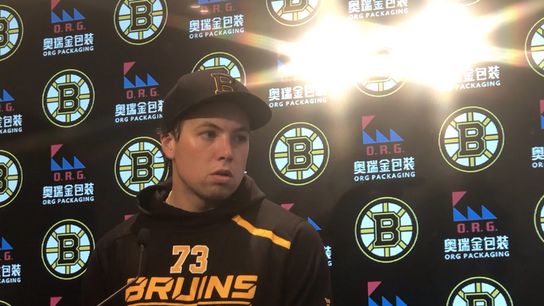 Video: Charlie McAvoy - ‘I think what we have here is special’ taken at Warrior Ice Arena (Bruins)
