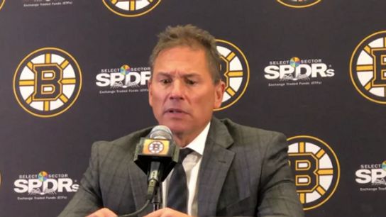 Video: Bruce Cassidy on Bruins’ second-period struggles: ‘Tonight was exceptionally poor’ taken at TD Garden (Bruins)