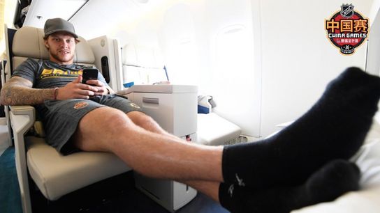 NHL Notebook: Inside the 'competition' that comes with choosing seatmates on Bruins' team flights; Kreider injured taken at Warrior Ice Arena (Bruins)