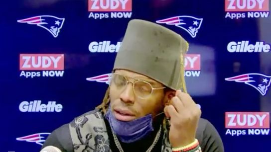 Video: Bill Belichick, Cam Newton discuss win over Ravens taken at BSJ Headquarters (Patriots)