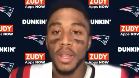 Videos: Cam Newton, Devin McCourty and Damiere Byrd on loss to Texans taken at BSJ Headquarters (Patriots)