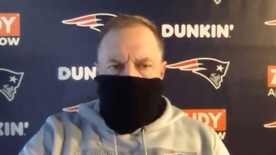 Video: Bill Belichick on loss to Texans - 'Still have a lot of confidence and belief in the team' taken at BSJ Headquarters (Patriots)