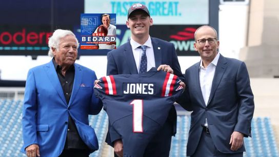 Podcast: Bedard Patriots Pod - Breaking down the offense - Can Mac Jones start? taken at BSJ Headquarters (Patriots)