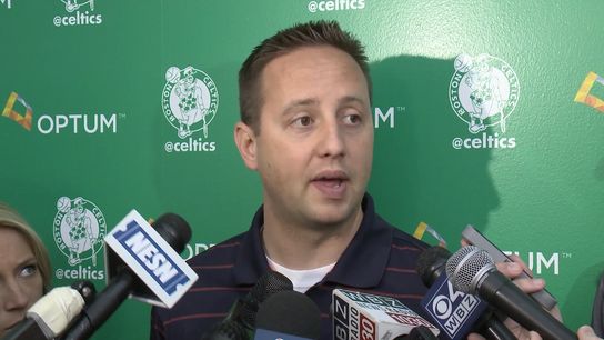 Austin Ainge on Carsen Edwards, Romeo Langford and how Celtics stack up in East taken at BSJ Headquarters (Celtics)