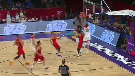 Scouting report: Daniel Theis vs. Spain (Gasol brothers) in EuroBasket quarterfinals taken at BSJ Headquarters (Celtics)