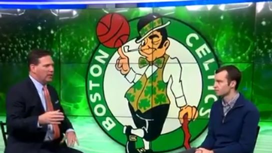 Video: B-Robb talking Celtics on Boston 25 taken at BSJ Headquarters (Celtics)