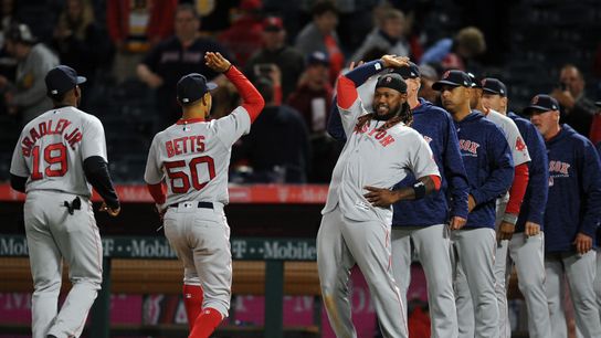 McAdam: Sweep of the Angels makes it harder to discount Red Sox' fast start taken at Angel Stadium (Red Sox)