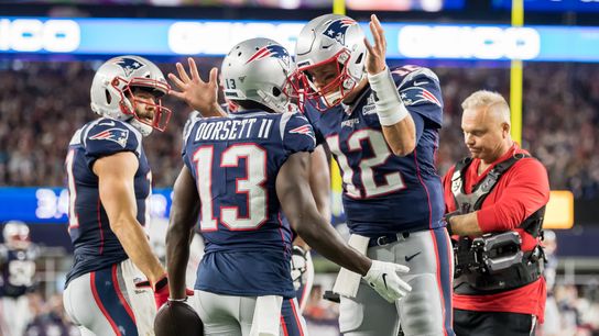 Antonio Brown’s impending arrival leaves healthy backlog at receiver for Patriots taken at Gillette Stadium (Patriots)