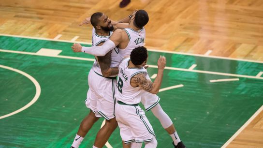 Final: Celtics 100, Thunder 99 — Marcus Morris' 3-pointer with 1.2 seconds left caps 6-0 run taken at TD Garden (Celtics)