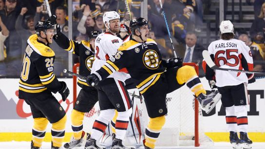 Bruins camp: Traveling roster and transactions vs. Blackhawks taken at Warrior Ice Arena (Bruins)