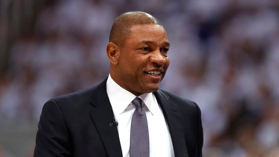 Doc Rivers says Boston is a 'perfect situation' for Kyrie Irving taken at TD Garden (Celtics)