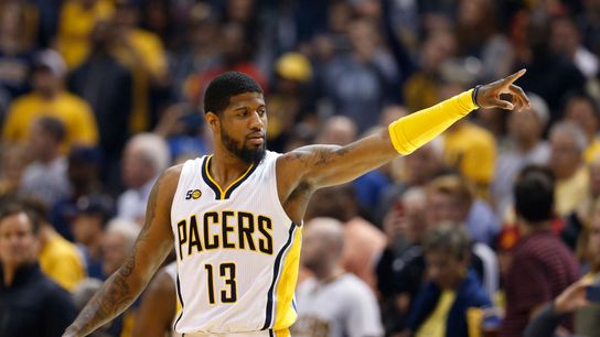 Podcast: B-Robb talks Paul George tampering charges on 98.5 taken at BSJ Headquarters (Celtics)