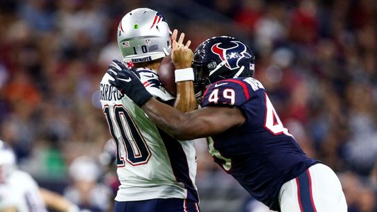 Breakdown: Patriots offense vs. Texans taken at BSJ Headquarters (Patriots)