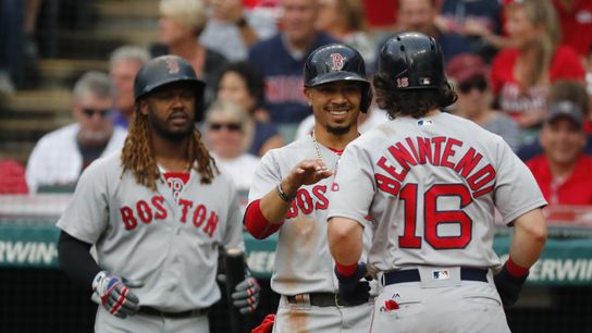 By slowing down, Mookie Betts and Red Sox could heat up taken at Fenway Park (Red Sox)