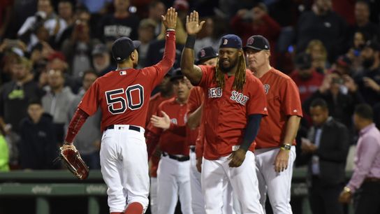 Projecting the Red Sox' 25-man roster/lineup for the ALDS taken at BSJ Headquarters (Red Sox)